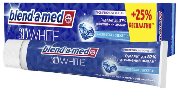   Blend-A-Med 3D White   125 