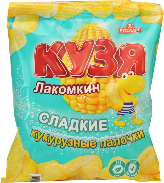 Кукурузные палочки Кузя Лакомкин, 85 гр.