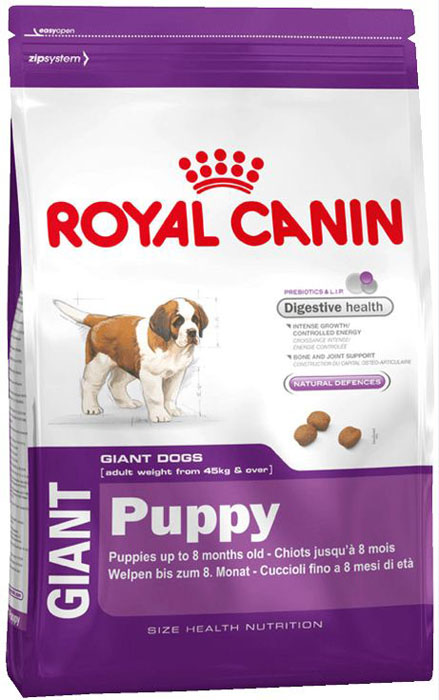 Корм для щенков Royal Canin GIANT PUPPY очень крупных пород, 15 кг.