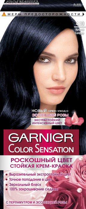 -   Garnier Color Sensation ,  4.10  