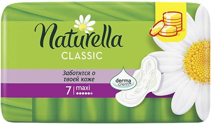   Naturella Classic Camomile Maxi Single, 7 .