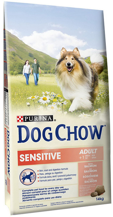    Dog Chow Sensitive    , 14 .