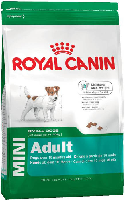 Корм для собак Royal Canin MINI ADULT мини пород, 2 кг.