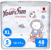 Трусики-подгузники YourSun Ultra Absorption XL (12-17 кг), 48 шт