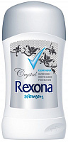 Дезодорант-карандаш Rexona Crystal Чистая вода, жен., 40 мл.
