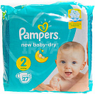  Pampers () New Baby-Dry Mini (4-8 ), 27 .