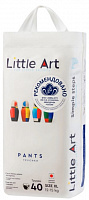 Детские трусики-подгузники Little Art, размер XL, 12-15 кг,  40 шт.
