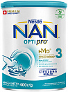 Смесь сухая молочная NAN 3 OPTIPRO, с 12 мес., 400 гр.