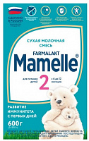 БРАК Смесь сухая молочная MAMELLE 2 адаптированная (6-12 мес) 600 гр.