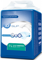 Подгузники для взрослых iD Slip L, 10 шт.