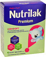 Смесь сухая молочная Nutrilak Premium Комфорт специализированная, с рождения, 350 гр