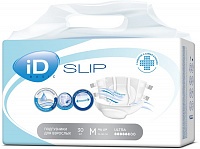 Подгузники для взрослых iD Slip Basic M, 30 шт.