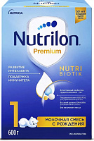 Смесь молочная Nutrilon 1 Premium, с рождения, 600г