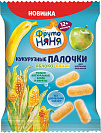 Кукурузные палочки ФрутоНяня Яблоко-банан, с 12 мес., 20 гр.