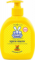 Жидкое крем-мыло Ушастый нянь с оливковым маслом и алоэ вера, 300 мл.