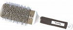 Расческа-щетка для волос Rivaldy Large hot curl brush с керамическим покрытием  5,4 см,(white-grey)