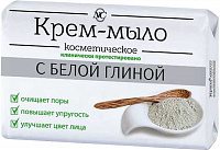 Крем-мыло Невская косметика Косметическое с белой глиной марки О, 90 гр.