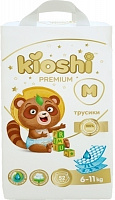 Подгузники-трусики Kioshi Premium р.M (6-11 кг), 52 шт.