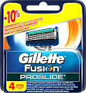 Сменные кассеты для бритья Gillette Fusion ProGlide, 4 шт.