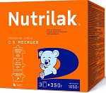 Смесь сухая молочная Нутрилак (Nutrilak) 2 адаптированная последующая с 6 до 12 мес, 1050 гр.