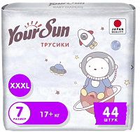Трусики-подгузники YourSun Ultra Absorption XХXL (17+ кг), 44 шт