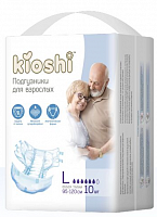 Подгузники для взрослых KIOSHI, размер L, 10шт