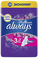 Женские гигиенические прокладки Always Platinum Супер Плюс с крылышками, 26 шт. 