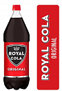 Напиток среднегазированный Royal Cola Original, безалкогольный, ПЭТФ 1,5 л.