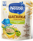 Каша Мультизлаковая Nestle Шагайка Яблоко Банан Груша молочная дойпак, с 12 мес. 190 гр.