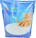 Наполнитель для туалета кошек силикагелевый Haoyu, Синие гранулы, без запаха, 8 л.