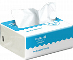 Салфетки бумажные Mioki двухслойные 200 шт мягкая упаковка
