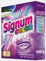 Стиральный порошок для цветного белья автомат Signum Color 600 гр