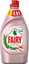 Средство для мытья посуды Fairy Нежные руки Розовый Жасмин и Алоэ Вера, 450 мл.