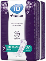 Прокладки урологические ID Light Premium Mini, 20 шт.
