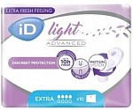 Прокладки урологические ID Light Advanced Extra, 10 шт.