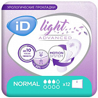 Прокладки урологические ID Light Advanced Normal, 12 шт.