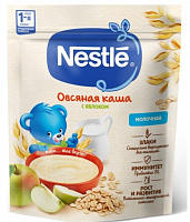 Каша Nestle Овсяная Яблоко молочная, с 5 мес. 200г