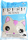 Наполнитель для туалета кошек бентонитовый комкующийся Fresh Scent, без запаха, 5 л.