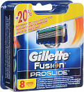 Сменные кассеты Gillette Fusion ProGlide, 8 шт.