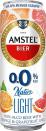 Пиво безалкогольное Amstel (Амстел) 0.0 Natur Light Апельсин и Грейпфрут", 0,3%, 0,43 л.