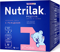 Смесь сухая молочная Nutrilak Premium, с рождения, 1050 мл.