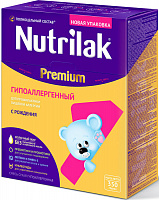 Смесь сухая Nutrilak Premium Гипоаллергенный, с рождения, 350 гр.