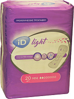 Прокладки урологические iD Light Mini, 20 шт.
