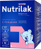 Смесь сухая молочная Nutrilak Premium 1 адаптированная начальная, с 0 до 6 мес., 600 гр.