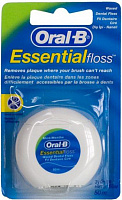 Зубная нить Oral-B Essential floss - Мятная, 50 м.